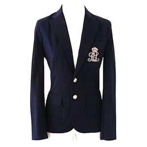 NWT RALPH LAUREN "Blue Label" NAVY Blazer